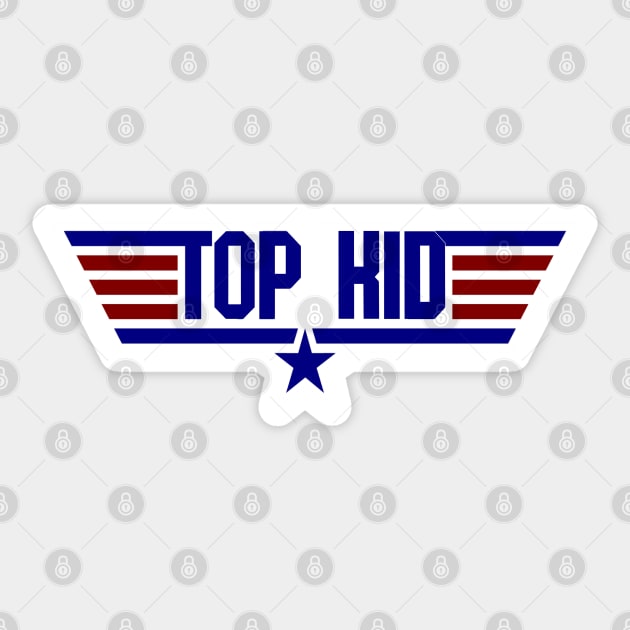 Top Kid Sticker by marengo